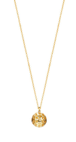 Esprit Galaxy gold Halskette aus Silber