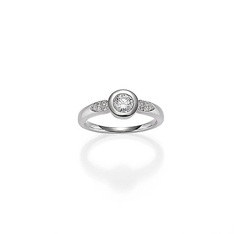 Viventy - 774671_54 - Ring aus Silber, mit Zirkonia Gr. 54