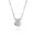 Ti Sento necklace 925 silver with cz 42 cm