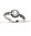 brion ladies ring with black and white zirconia