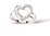 Brion - GTK167R - Damenring mit Herz aus 925er Silber