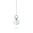 Ti Sento white chain with silver pendant