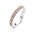Ti Sento Womens ring 925 silver, rose gold plated with pattern
