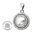 Shinatic pendant silver with pearl