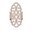 APM Monaco - R14444OX - Größe 56 - Damenring aus Silber rosevergoldet mit weissen Zirkonia