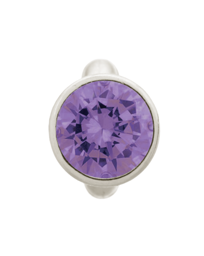 Endless - 41158-1 - Round Amethyst Dome Silver - Endless