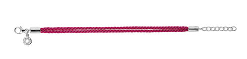 Lovelinks - 0710117_18 -  Beads Cottonband pink