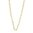 MYiMenso - 27038 - Jasseron -Silver Necklace 92cm vergoldet