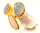 Doro - silver ring goldplated with opals Gr. 55
