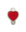 Endless - 41200_3 - Red Enamel Heart Silver