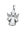 Selexion - Anhäger Schutzengel mit Zirkonia aus Silber rhodiniert