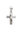 Selexion - Anhänger Kreuz mit Zirkonia Silber rhodiniert teilweise mattiert