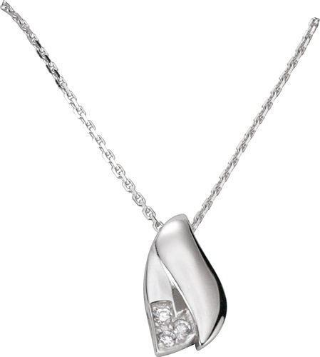 Selexion - Halskette Silber mit Zirkonia