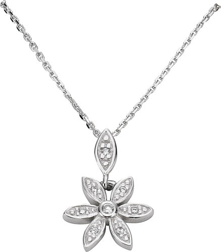 Selexion - Halskette Blume mit Zirkonia