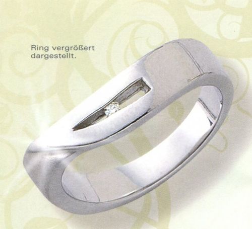 ViPi - 100100R - Damenring Silber mit Brillant