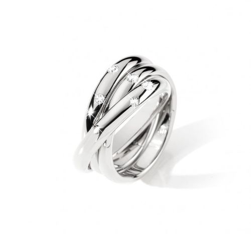 Morellato - Love Rings - NA10 - Ring mit Crystal, Ringgröße 54