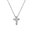 Viventy - 774562 - Anhänger Kreuz mit Kette, Silber mit Zirkonia