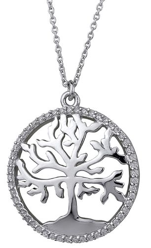 ViPi - KS00881 - Halskette mit Lebensbaum aus 925er Silber